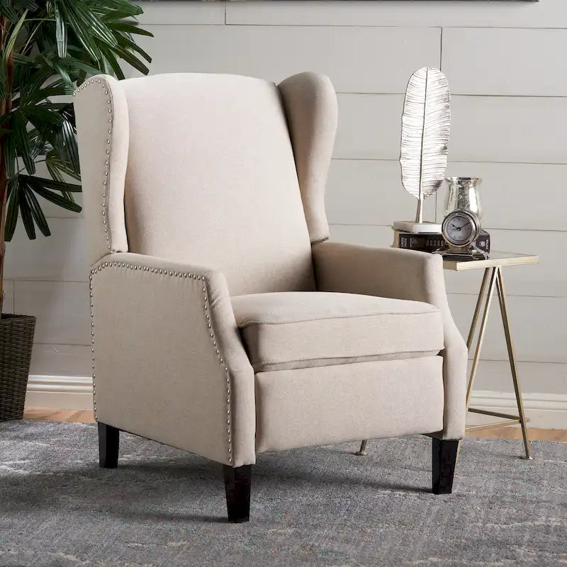 Fauteuil inclinable traditionnel, élégant et confortable