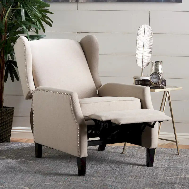 Traditionele relaxfauteuil, stijlvol en comfortabel