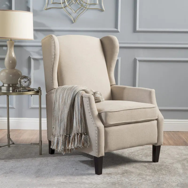 Fauteuil inclinable traditionnel, élégant et confortable