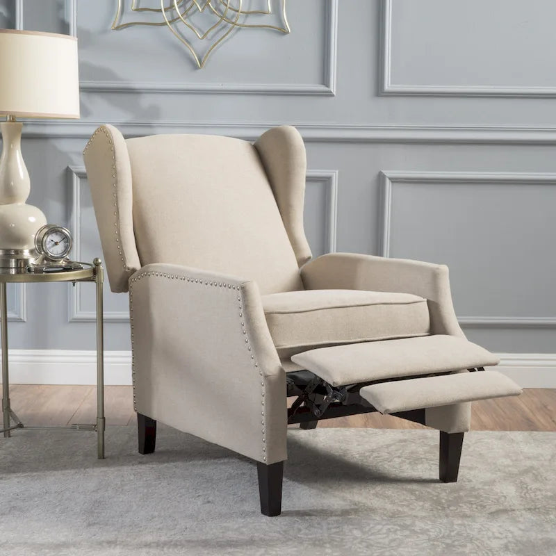 Traditionele relaxfauteuil, stijlvol en comfortabel