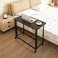 Minimalist Folding Office Desk with Piece and 4 Wheel
