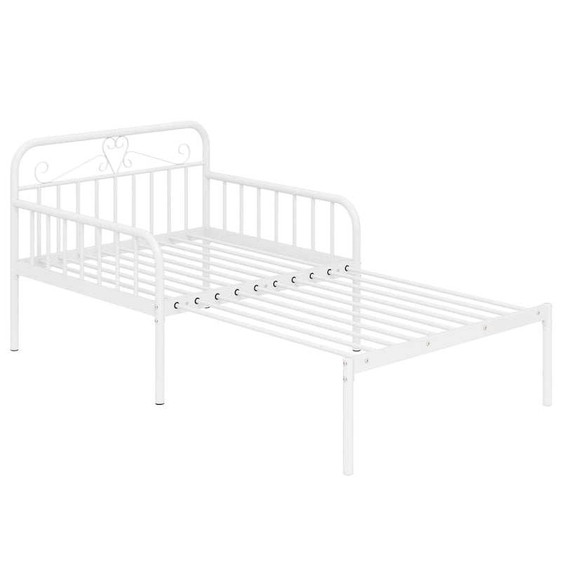 Ausziehbares Metall-Tagesbett, erweiterbar zu einem Einzelbett, strapazierfähig