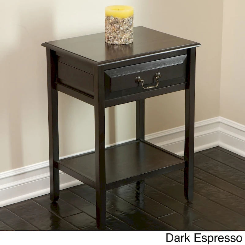 Acacia Wood Accent Table by Home