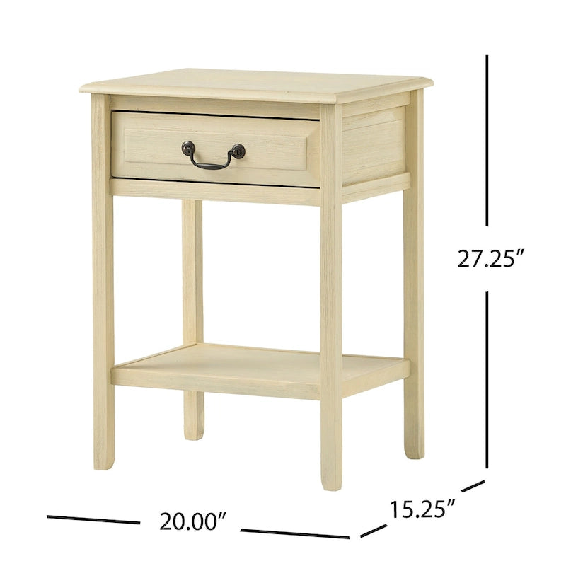 Acacia Wood Accent Table by Home