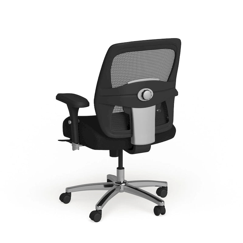 Ergonomischer Mesh-Bürostuhl für intensive Nutzung rund um die Uhr, für große und kräftige Personen, Belastbarkeit 500