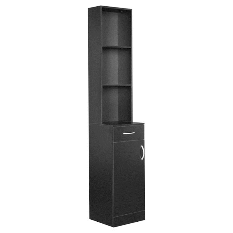 1 Schublade, 3 Fächer, hoher Badezimmerschrank