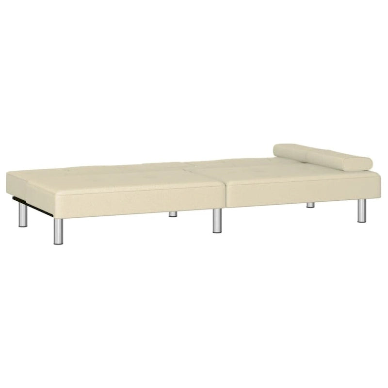 Ausklappbares Schlafsofa mit Getränkehaltern aus Kunstleder - 78.7 x 35 x 27.6