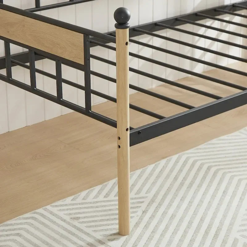 Metall-Tagesbett-Schlafsofa mit Ausziehbett