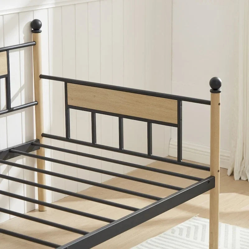 Metall-Tagesbett-Schlafsofa mit Ausziehbett