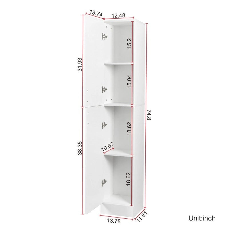 Kitchen Cabinet with adjustable Shelves and