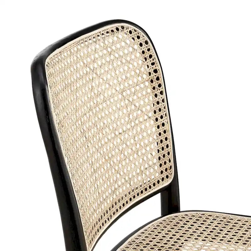 Chaises latérales de salle à manger en bois, lot de 2