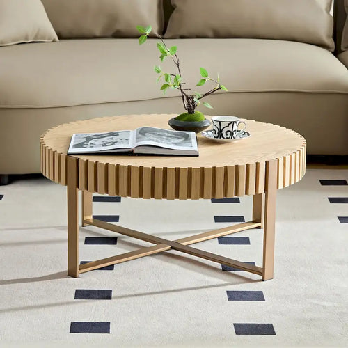 Runder Tisch für das Wohnzimmer