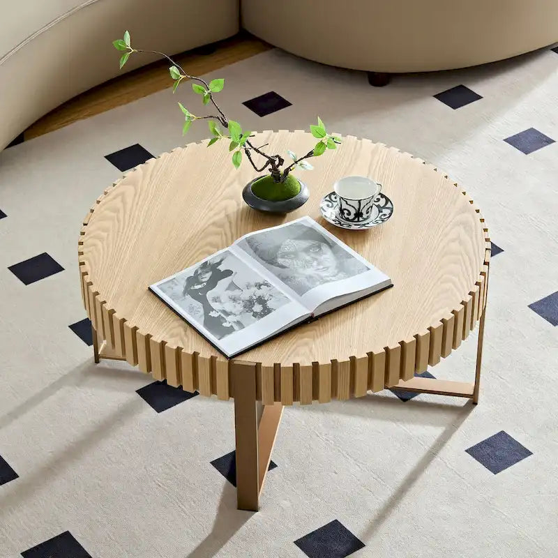 Runder Tisch für das Wohnzimmer
