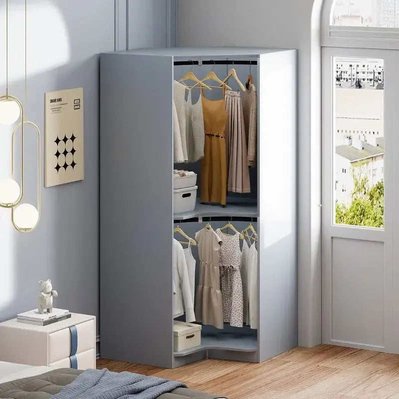 Corner Wardrobe Storage Cabinet