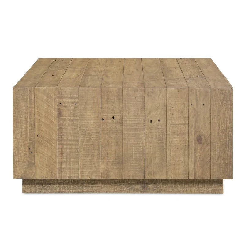 Table carrée en bois, marron - 31.5 X 31.5 X 16