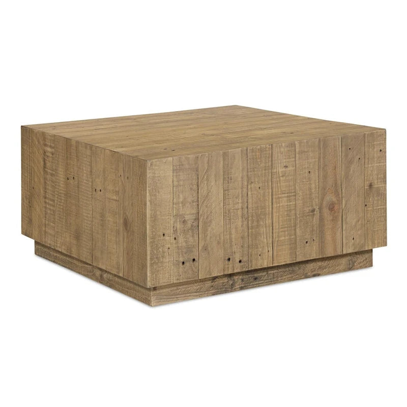 Table carrée en bois, marron - 31.5 X 31.5 X 16